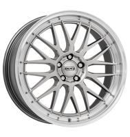 Dotz, Bilbao blaze, 7x17 ET38 4x100 60,1, Silver polished...