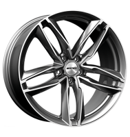 GMP, Atom LP, 8x18 ET25 5x112 66,5, anthracite diamond