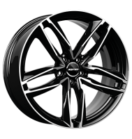 GMP, Atom LP, 8x18 ET45 5x112 66,5, black diamond
