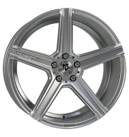 mbDESIGN, KV1 DC, 10,5x20 ET13 5x114,3 66,1, lichtsilber