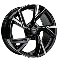 Tomason, AR1, 9,5x22 ET36 5x112 66,6, black diamond polished